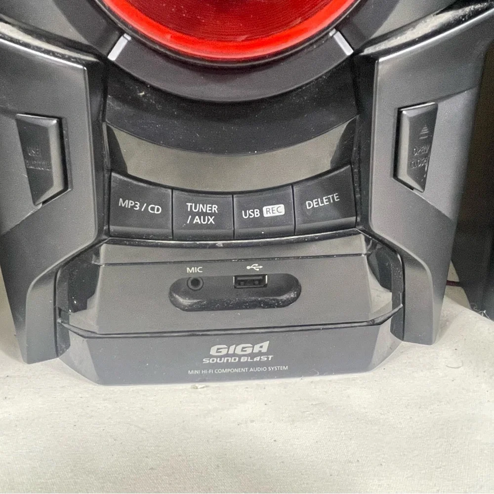 Samsung MX-H630 GIGA Soundblast Hi-Fi Component Sound System Bluetooth Boombox